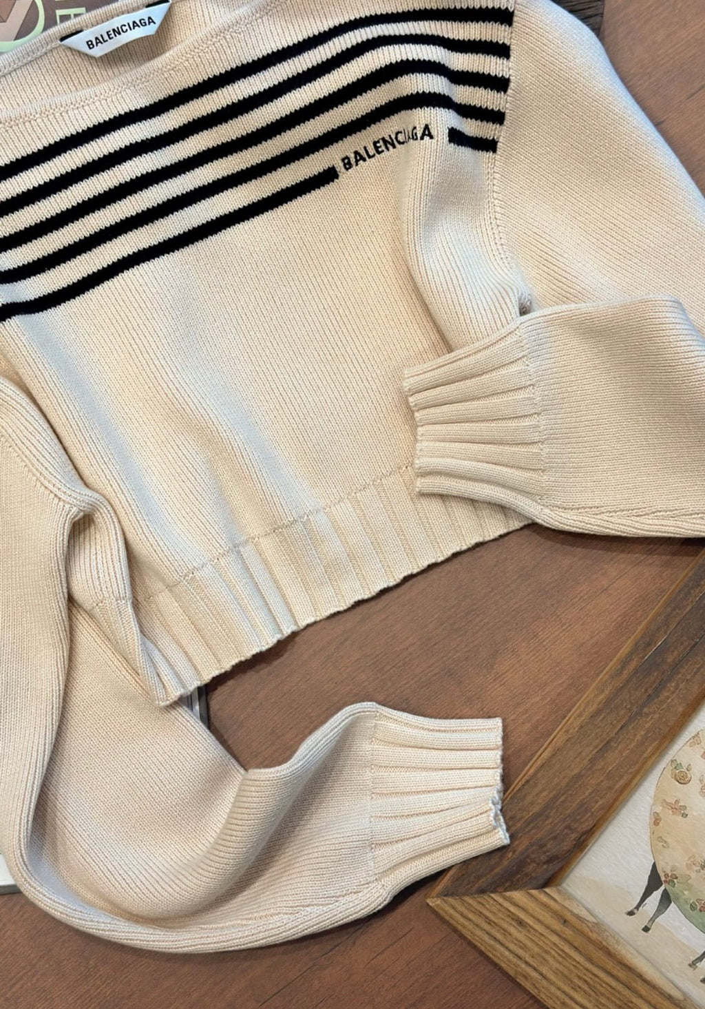 Cropped Bally knit