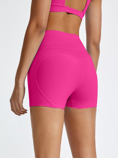 High Waist Active Shorts