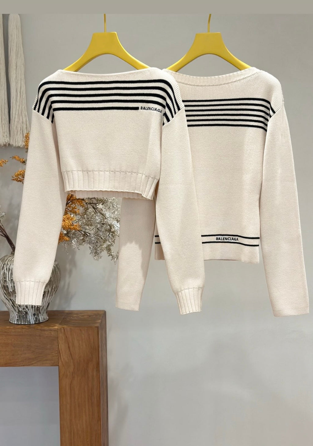 Cropped Bally knit