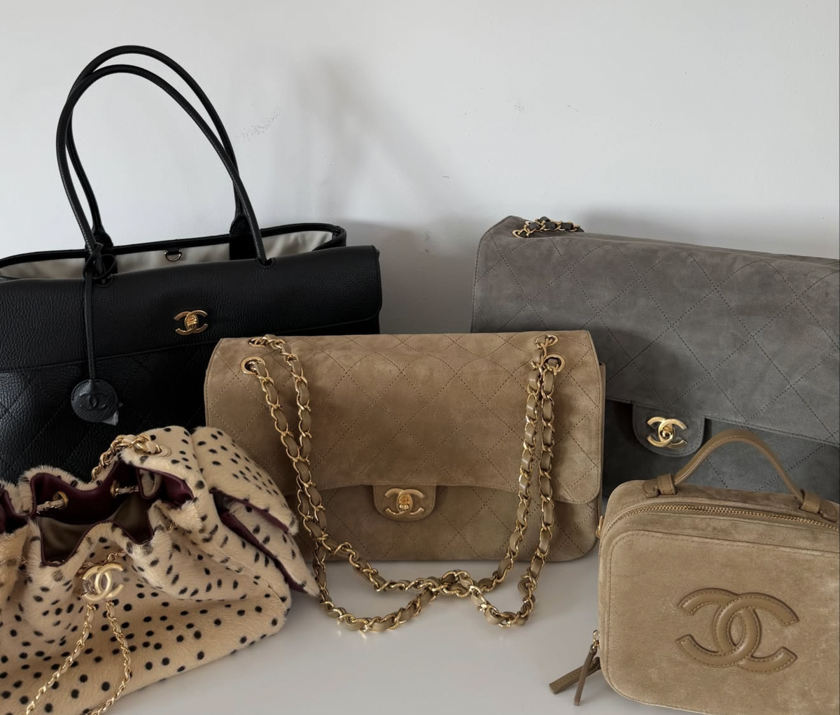 Blaze medium bag suede