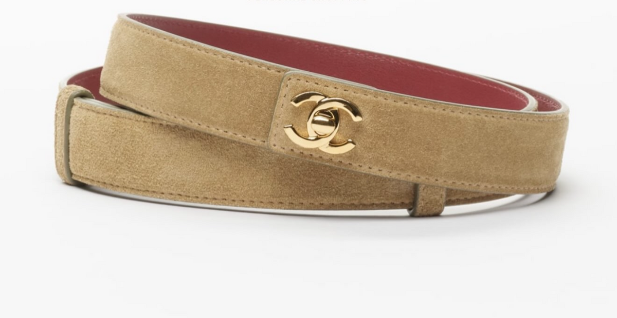Belt suede