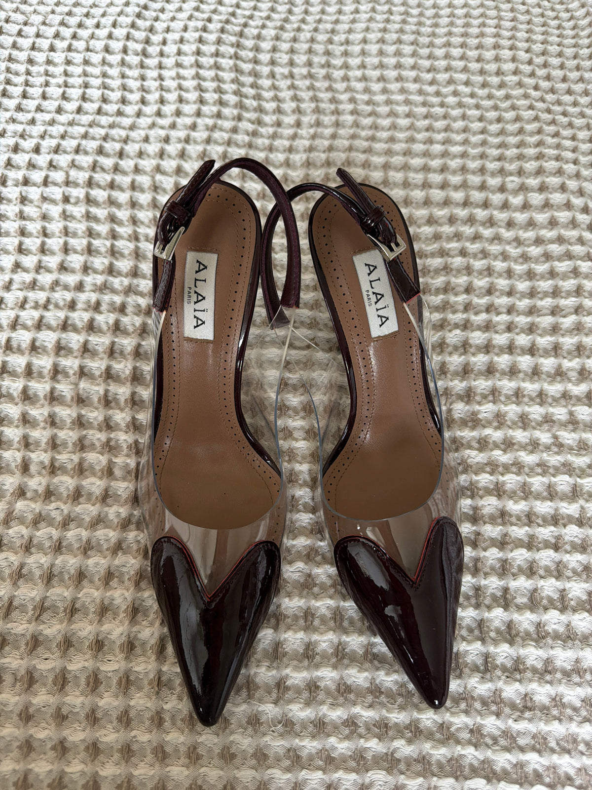Heels size 37 ( worn 1 time )