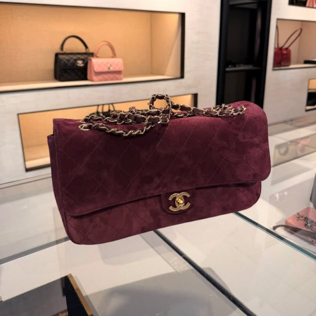Blaze medium bag suede