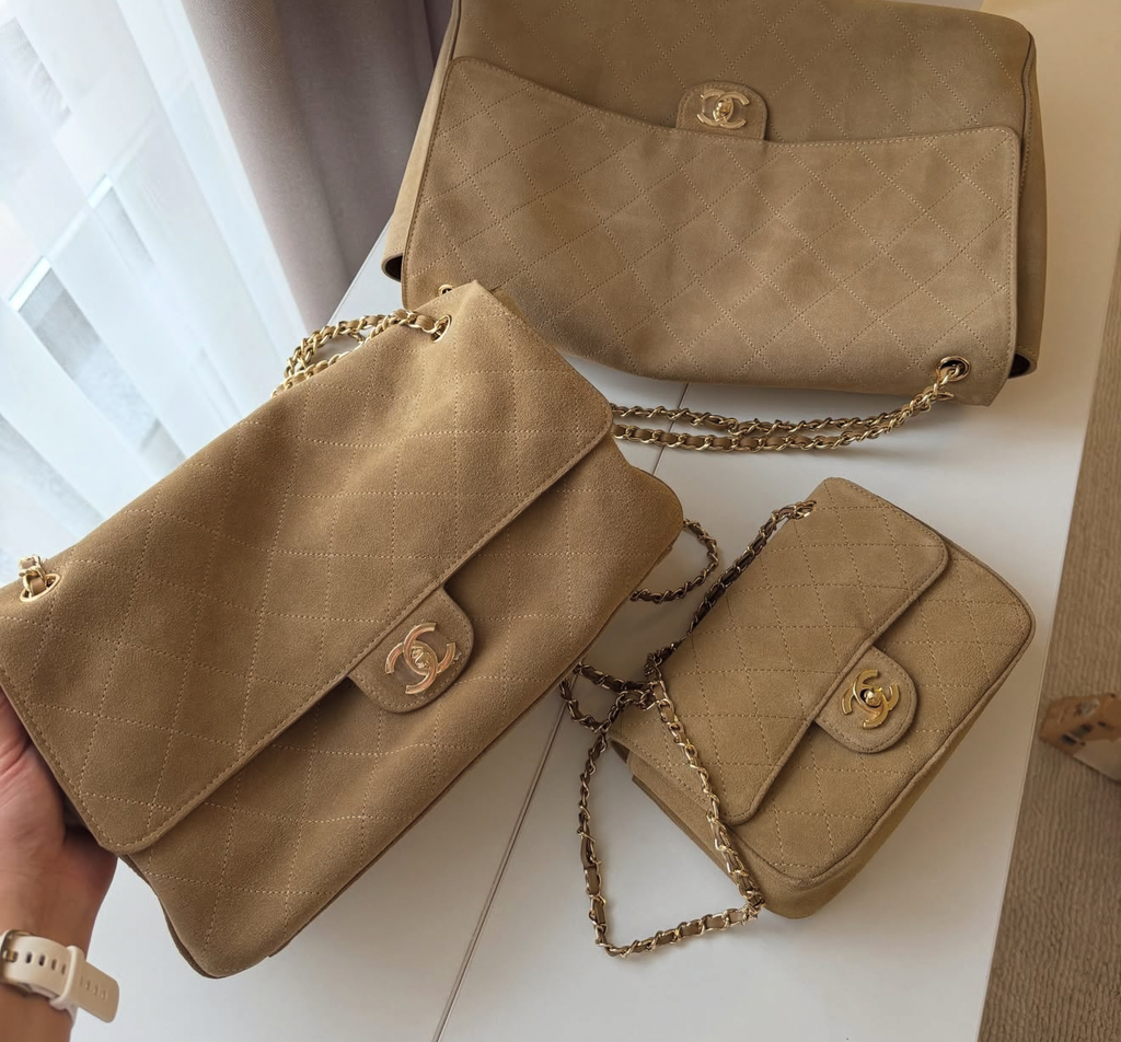 Blaze medium bag suede