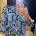 Blue blouse