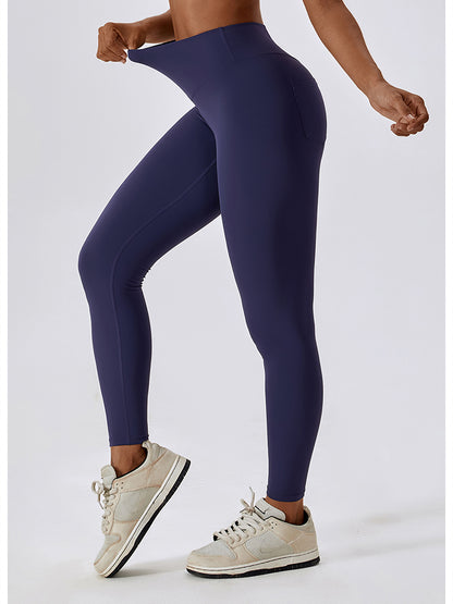 Wide Waistband Sports Pants