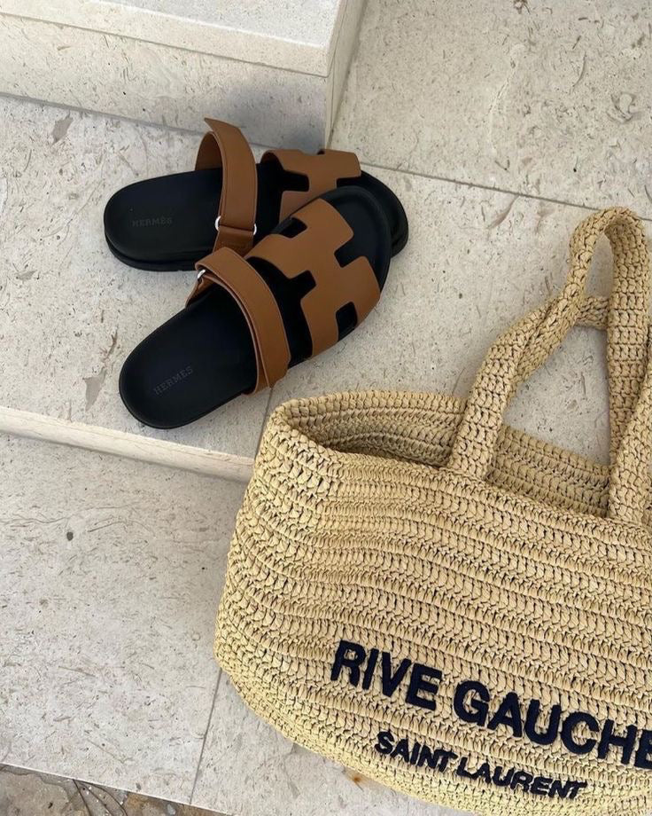 CHYP slides leather