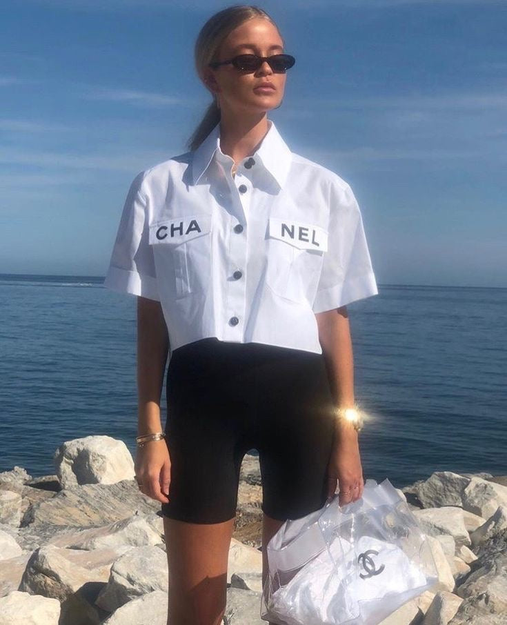 Cropped blouse nel
