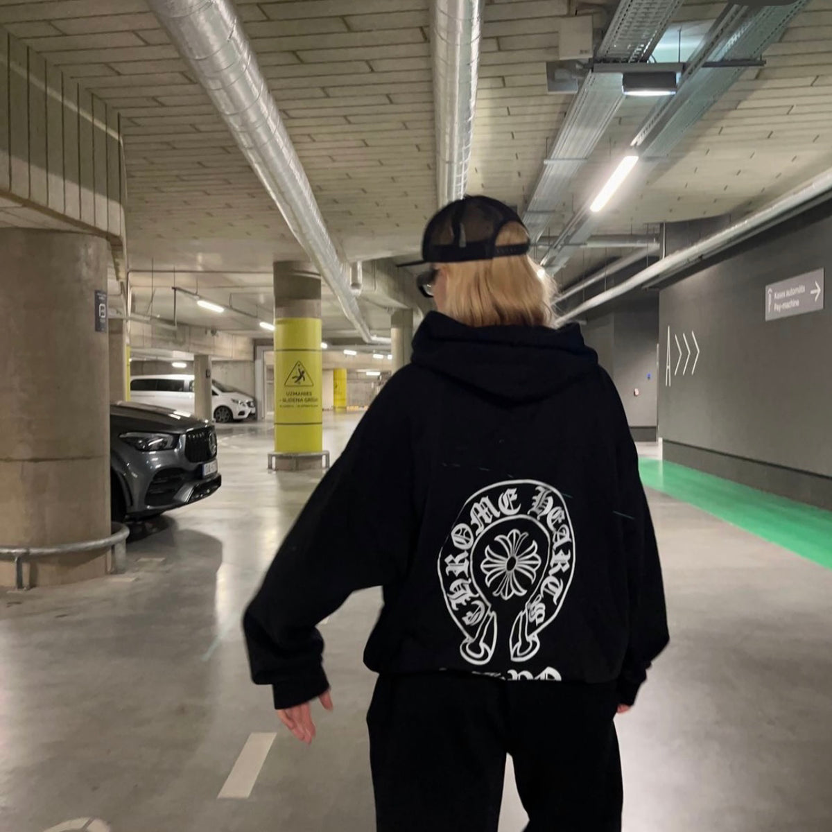Hoodie chrome unisex