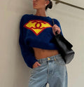 KNIT BLUE