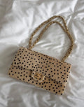 Leopard chain bag medium