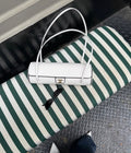 Oval bag blackwhite