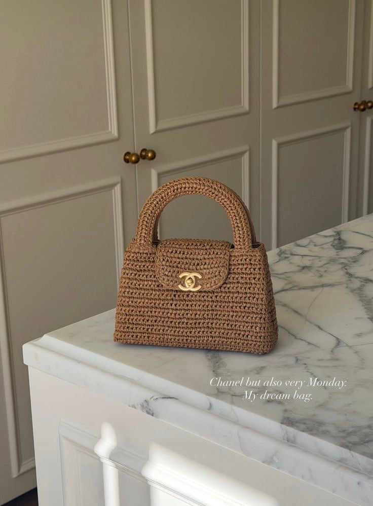 Raffia cha bag