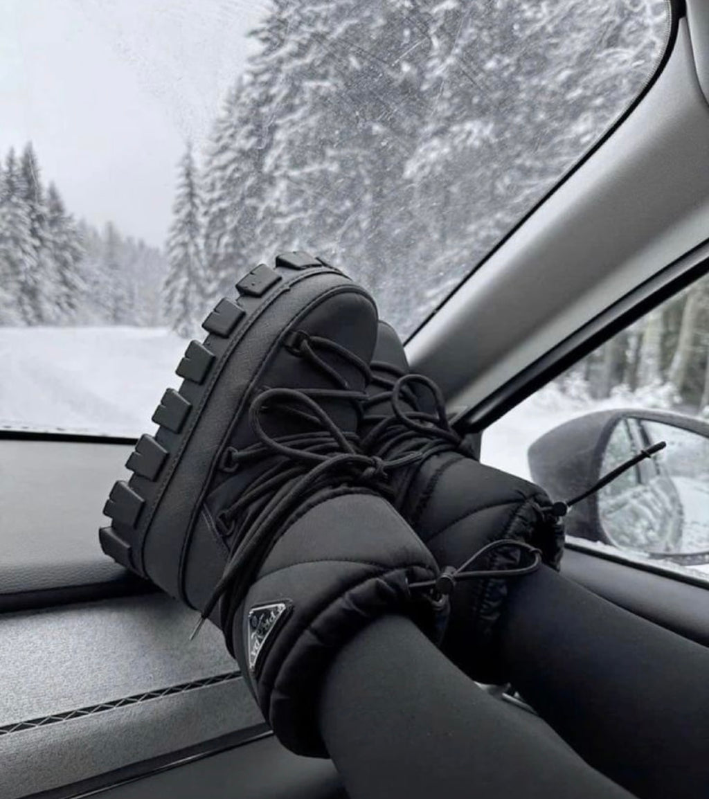 SHORT SNOW BOOTS P