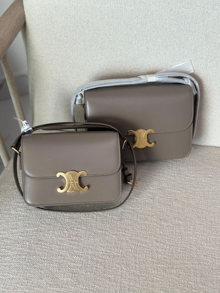 Small triomp bag leather