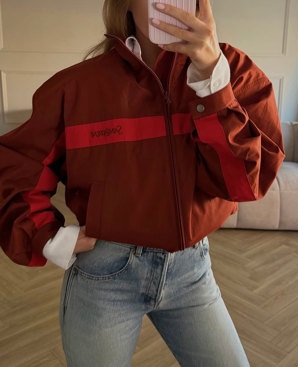 VIRAL JACKET burgundy