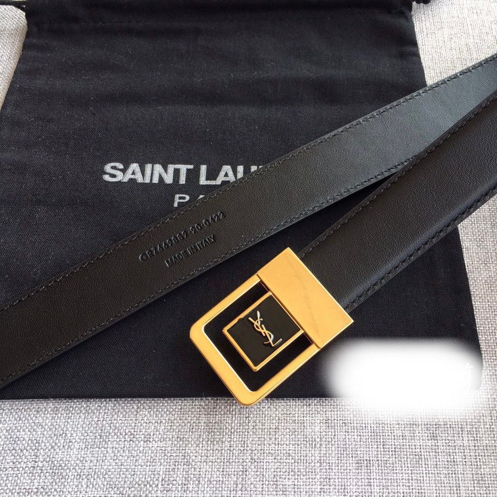 Yv Belt leather with box