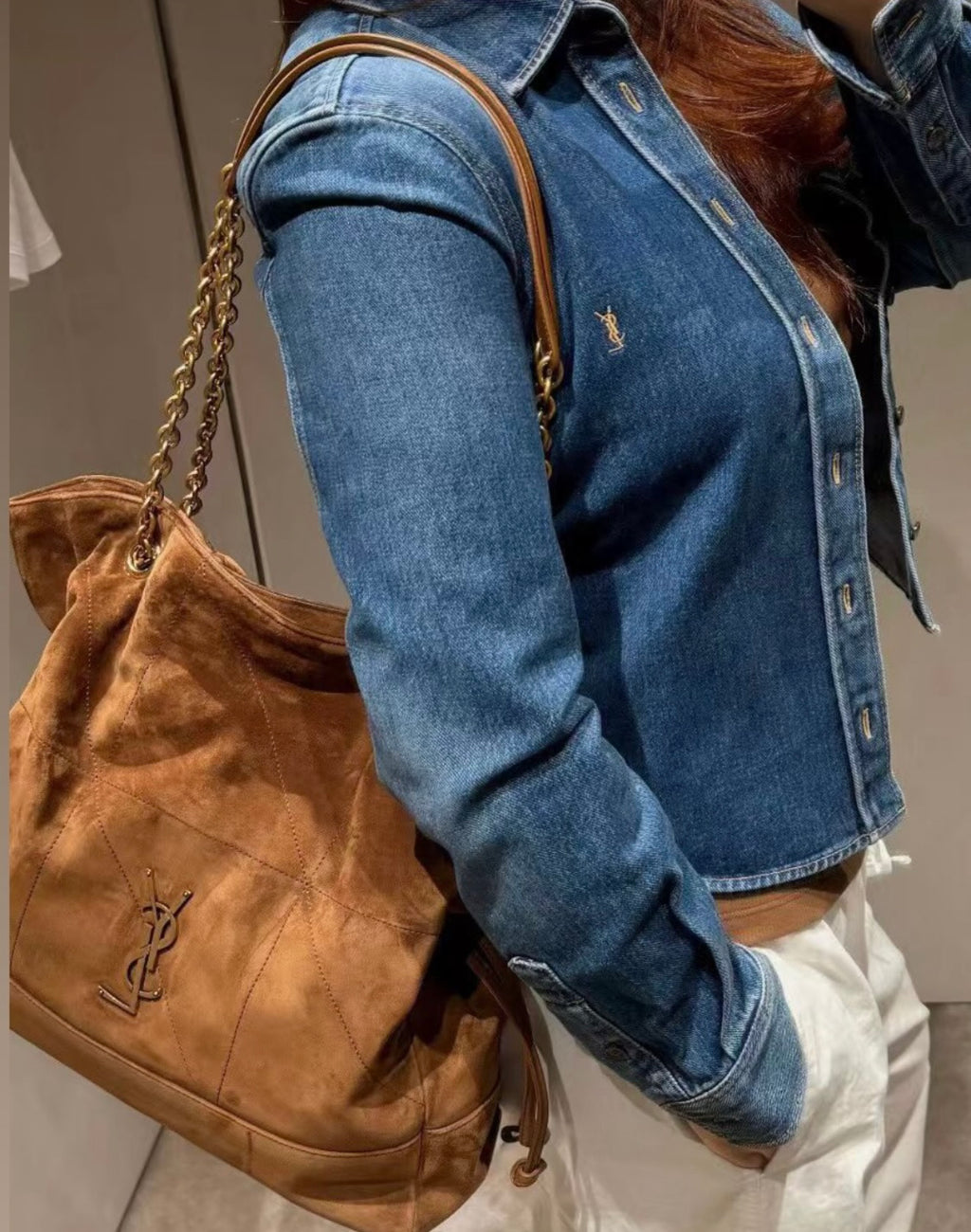 Yves jeans blouse